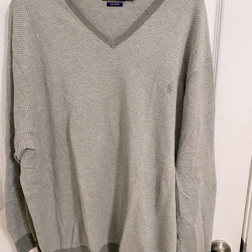 Polo Ralph Lauren 100% prima cotton V neck men’s sweater size XXL